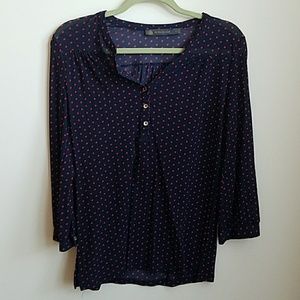 Outback Red Gauzy Top